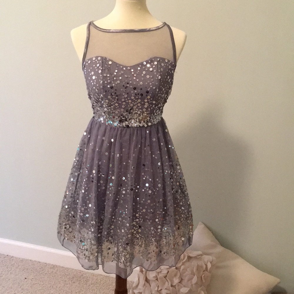 Delias Sequined Sleeveless Party Dress
